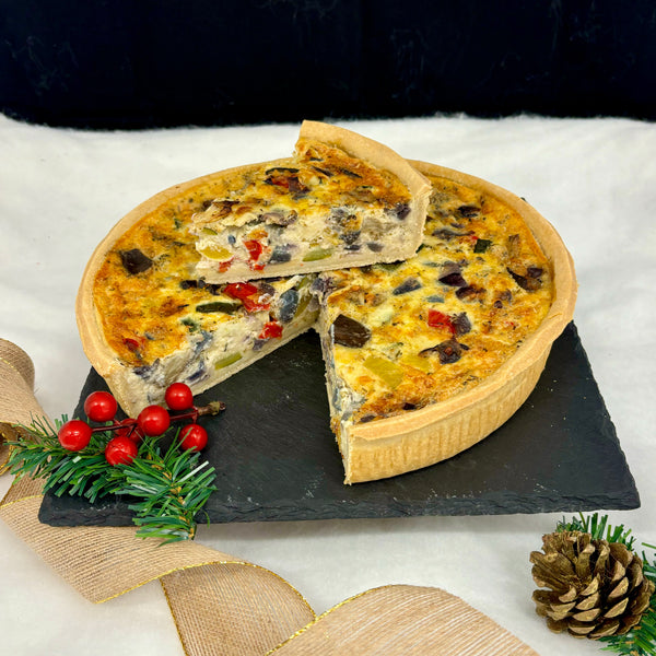 Mediterranean Vegetable Quiche (large)